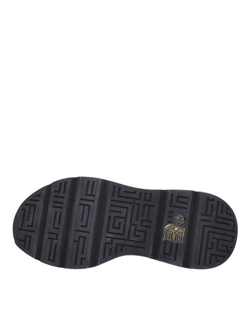 Sneakers in tessuto e camoscio EMANUELLE VEE | 432P-803-10-P011KROSA-GRIGIO-NERO